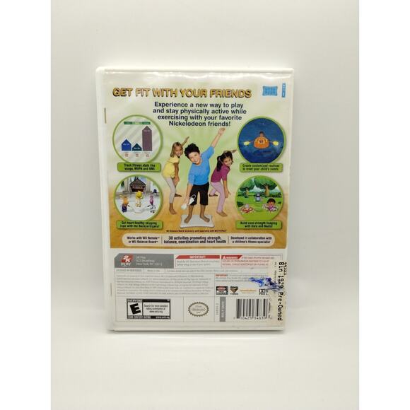 Nickelodeon Fit (Nintendo Wii, 2010) - Complete CLEAN - Picture 2 of 3